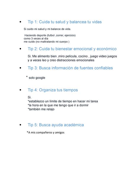 IVU Actividad 2 Edward Vasquez Tip 1 Cuida Tu Salud Y Balancea Tu