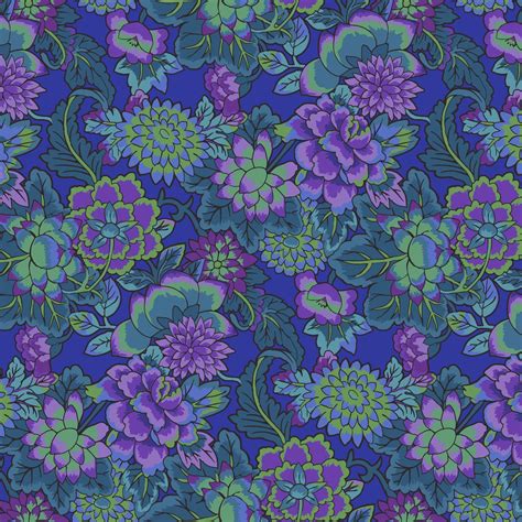 Cloisonne Blue Kaffe Fassett Collective Stash I Fenwick Fabrics