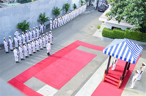 Rear Admiral Sanjeewa Dias Honoured In Farewell Salute