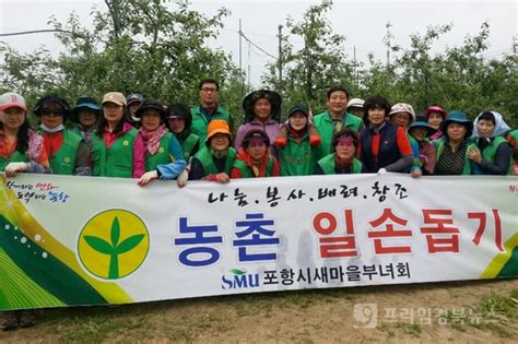 포항시 새마을회 농번기 농촌일손돕기 봉사