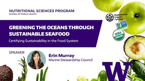 Greening The Oceans Through Sustainable Seafood Standards Youtube