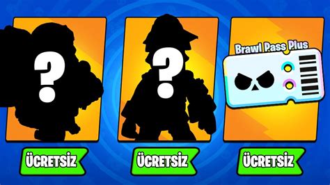 Bedava Brawl Pass Plus Hediyesi Ve Ücretsiz Kostümler Brawl Stars