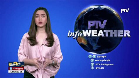 PTV PTV INFO WEATHER Walang Sama Ng Panahon Sa Loob At Labas Ng PAR