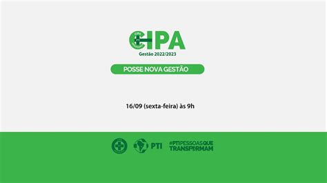 Posse CIPA gestão 2022 23 YouTube