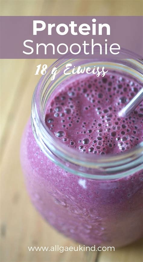 Rezept Veganer Protein Smoothie Ohne Proteinpulver Rezept Smoothie