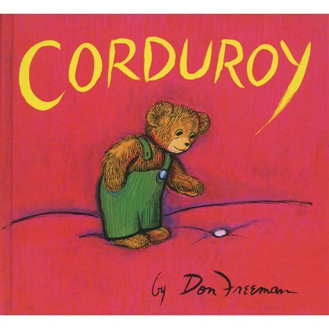 Corduroy Book and Bear Set