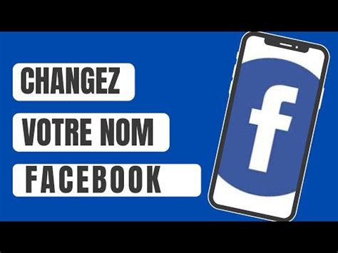 Comment Changer Son Nom Dutilisateur Facebook YouTube