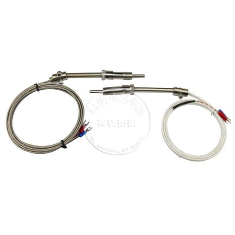 KE Type Shielded Wire Compression Spring Thermocouple WRNT 01 02