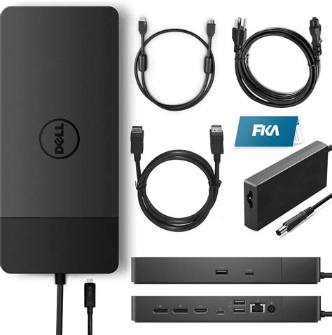 Dell Thunderbolt Dock Wd22tb4 Delivers Up To 130w Of Power For Laptop Computer And