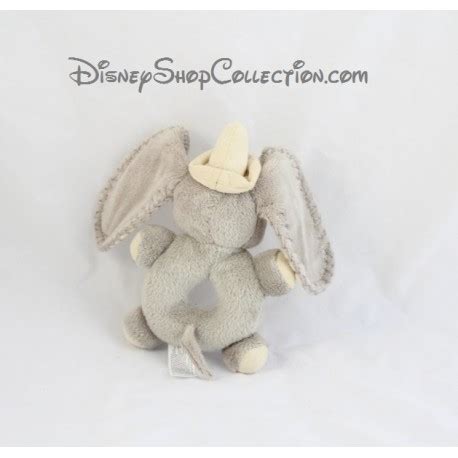 Peluche Sonajero Elefante Gris Dumbo Disney Nicotoy Campana Cm Di