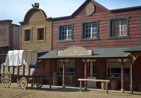 Wild West General Store Between Two Rocks