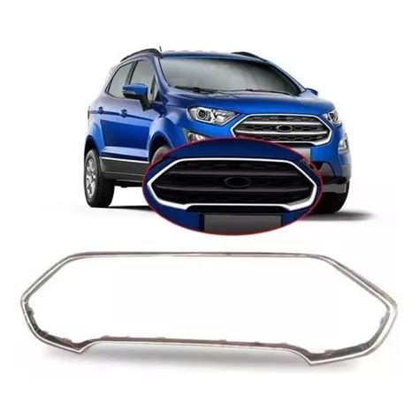 Moldura Grade Radiador Cromado Ecosport