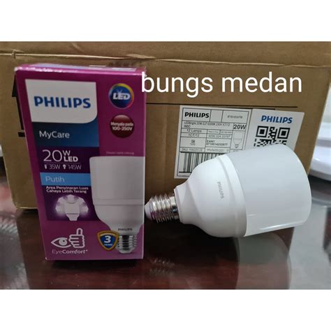 Jual Lampu LED Philips 20W 20 W 20WATT 20 WATT PUTIH BULB LEDbright