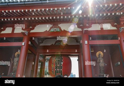 Temple in Asakusa Stock Photo - Alamy