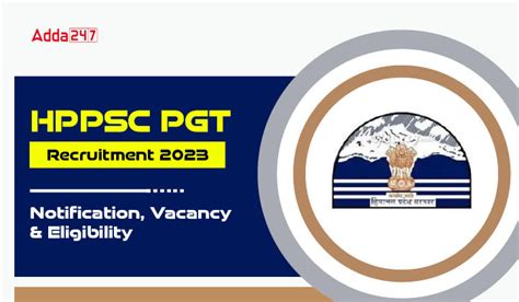 HPPSC PGT Recruitment 2023 Last Date Extended To Apply Online For 585