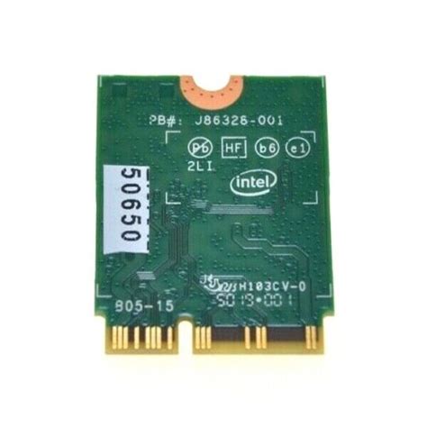 L57250 005 01ax798 Wlan 11ax 2x2 Int Ax201ngw 2230nv Hp 15 Cs Series Grade A Ebay