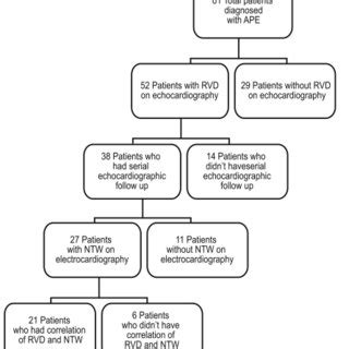 Flow Chart Of Patients Included In The Study Ape Acute Pulmonary