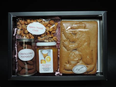 Geschenk Boxen Confiserie Roggwiller St Gallen