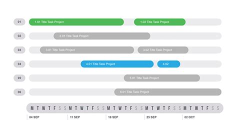 Gantt Chart PowerPoint Presentation Template - Free Download