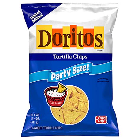 Doritos Flavored Tortilla Chips Cool Ranch 14 12 Oz Shop Market Basket