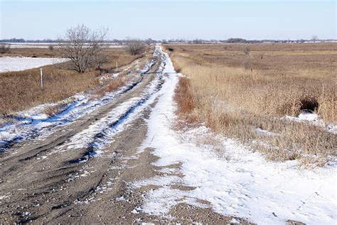 Royalty Free North Dakota Winter Landscape Midwest Usa Pictures, Images ...