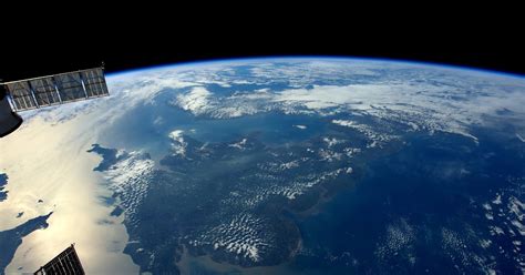 England Seen From The International Space Station Earth Blog