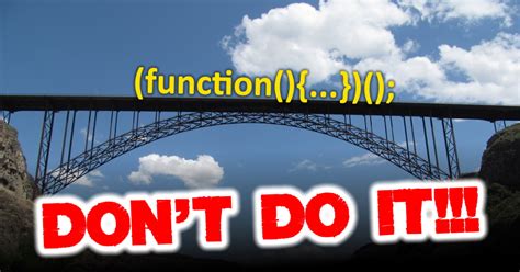 What the heck is a self-executing function in JavaScript? | Scottie's ...