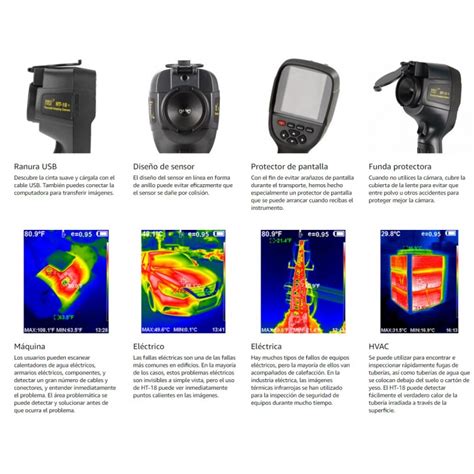 Camara Termografica Recargable Hti Ht