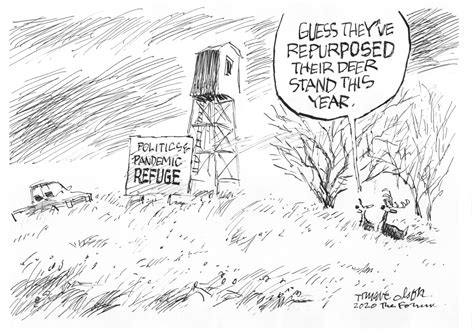 Trygve Olson Cartoon A Refuge Inforum Fargo Moorhead And West