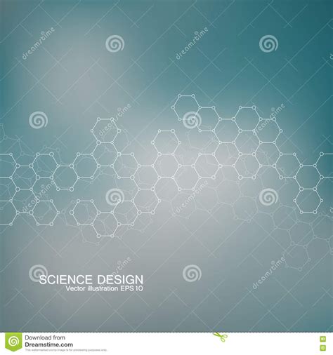 Structuurmolecule Van Dna En Neuronen Structureel Atoom Chemische