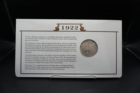 1922 Morgan Silver Dollar US Postal Commemorative Stamp Set Rare EBay