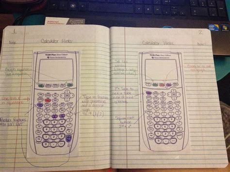 Going Over Basic Functions On The Calculator One Of The First Pages In