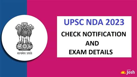 Nda Exam Notification Nda Online Application Form