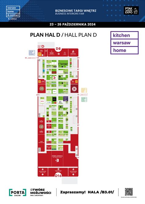 Plan targów 2024 Warsaw Home Contract