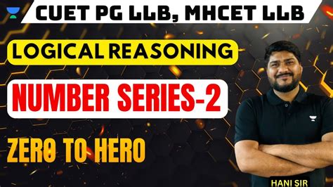 Logical Reasoning Number Series Mhcet Cuet Pg Llb Preparation