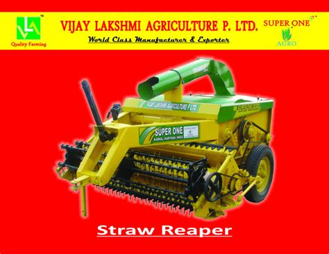 Straw Reaper At Best Price In Karnal By Vla Industries Limited Id