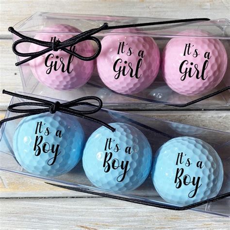 Golf Gender Reveal Balls Etsy