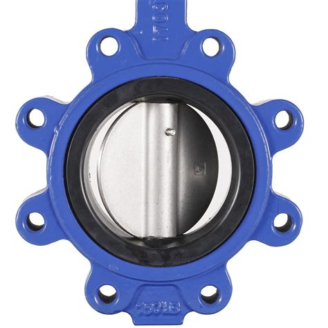 Lug Type Lt Butterfly Valve Cast Ductile Iron Body Stainless Steel Disc