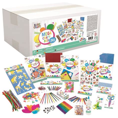 Grafix Mega Craft Box Stor Hobbyeske Med Tegne Og Hobbyutstyr 952003