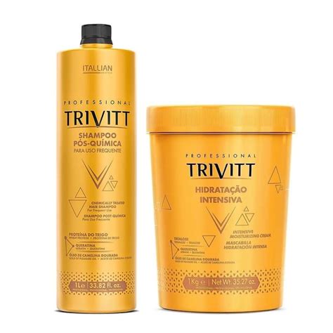 Kit Itallian Hairtech Professional Trivitt Salon Beleza Na Web