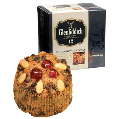 Walkers Glenfiddich Highland Whisky Cake Brits R U S