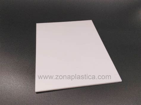 Planchas De Metacrilato Extrusi N Blanco Opaco Zona Pl Stica