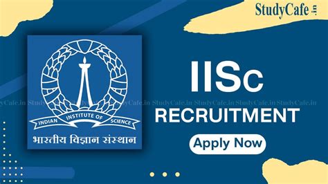 Iisc Recruitment Salary Up To Rs Check Post