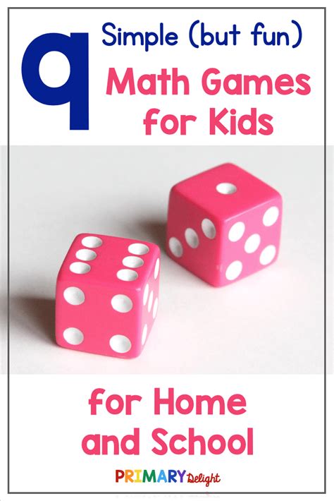 9 simple but fun math games for kids – Artofit