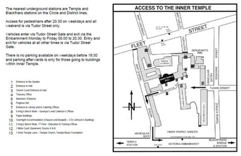 Map of the Inner Temple by The Inner Temple - Issuu