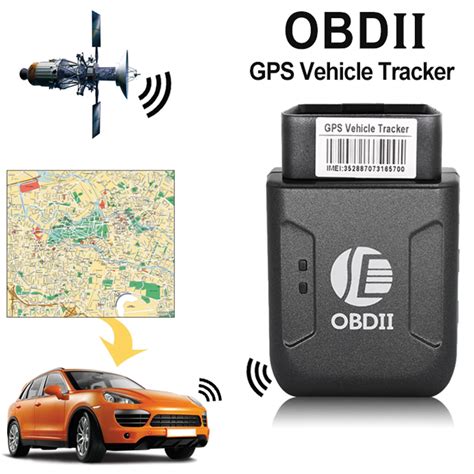 Universal Mini Obd2 Gps Tracker Gprs Echtzeit Auto Gsm Obdii 2 Tk206