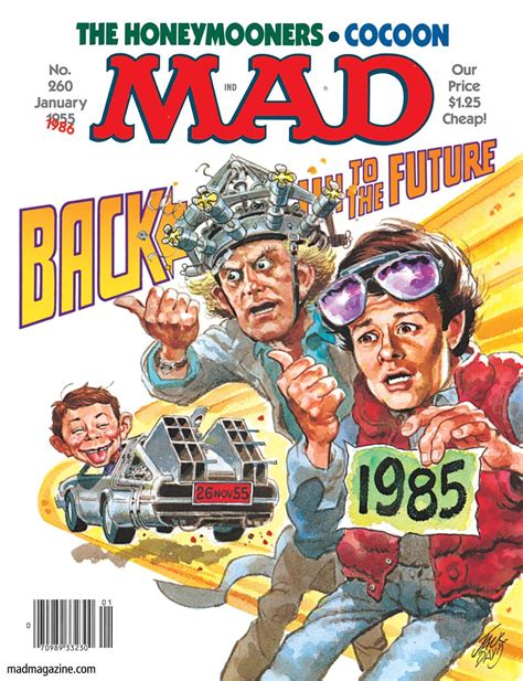 Mad Magazine Happy Back To The Future” Day Classic Mad Back To The