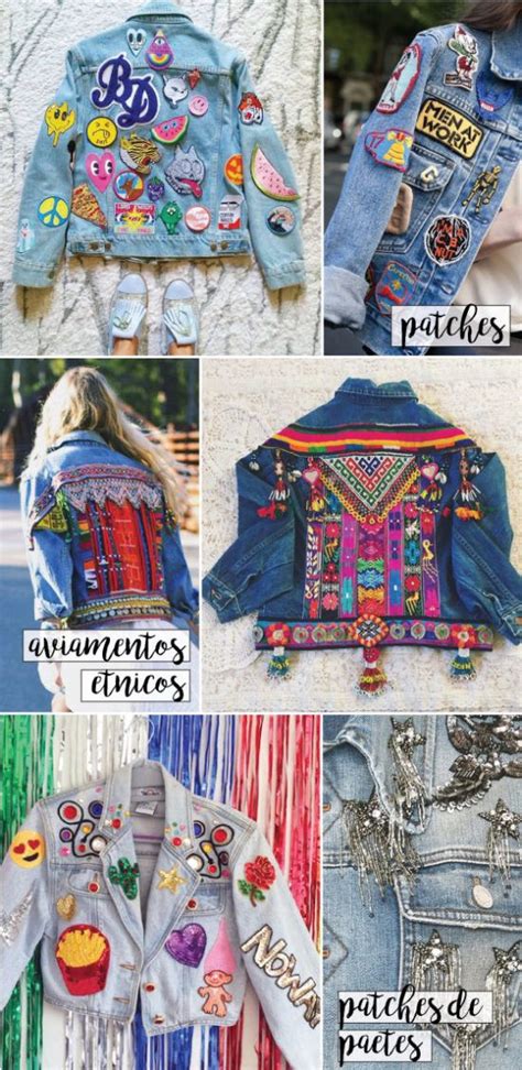 10 maneiras de customizar a sua jaqueta jeans Dicas fáceis de DIY para