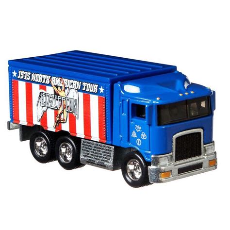 Hot Wheels LED ZEPPELIN CAR PREMIUM SET W Collectors Box Hotwheels Premium Pop Culture