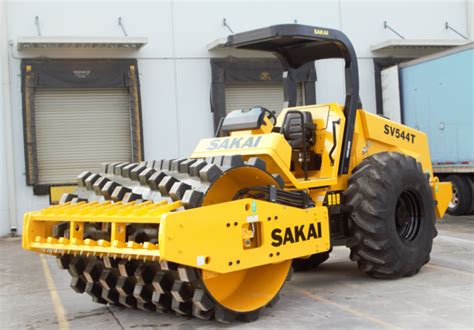 Sakai Sv544t 84 Vibratory Padfoot Soil Roller Compactor